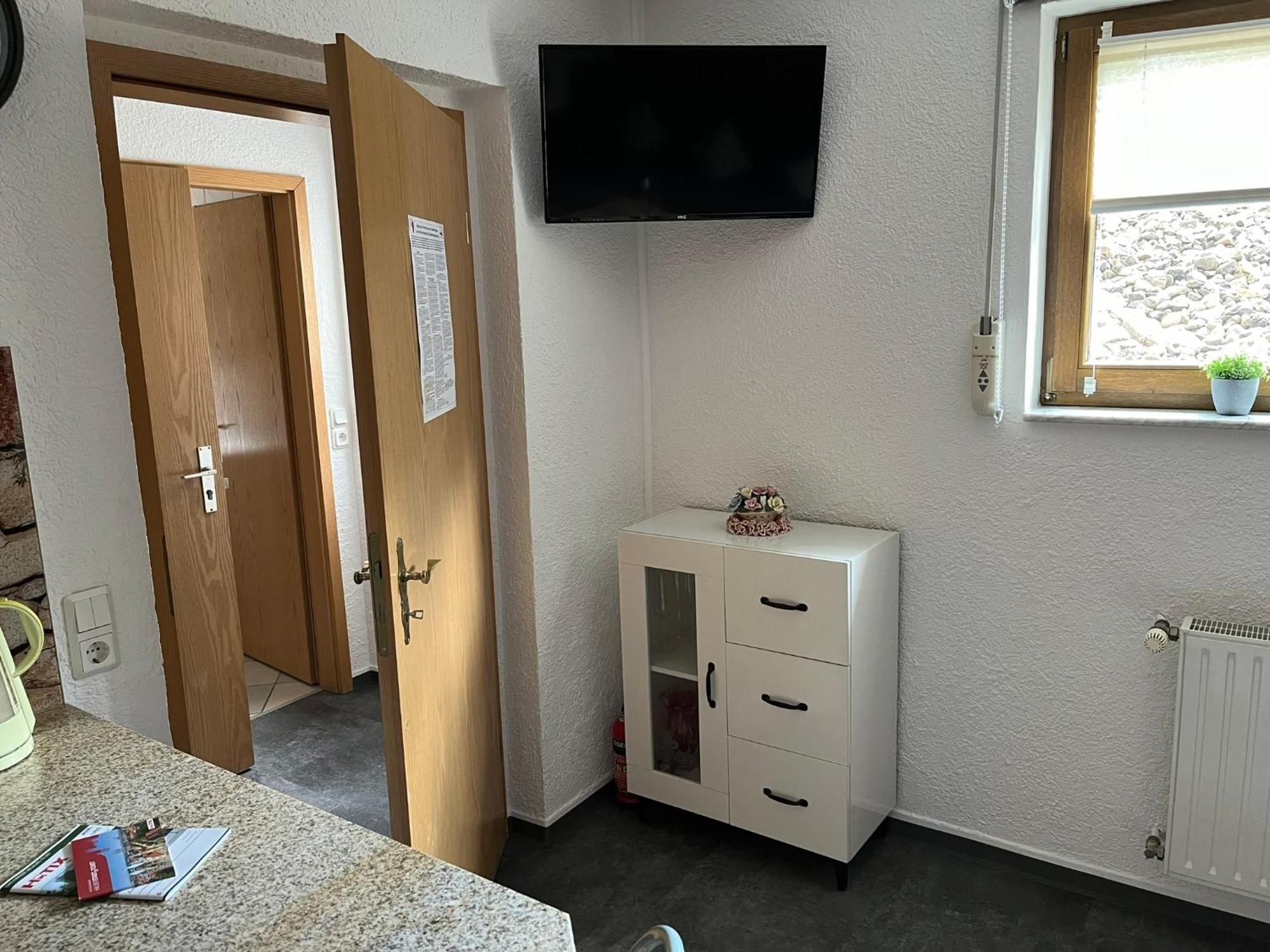 Ferienwohnung Hoppelnase Mit Eigener Sauna Langenstein Luaran gambar